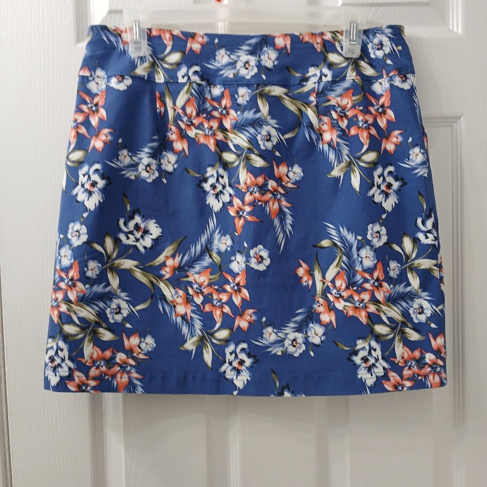 Mario Serrani Floral Skirt